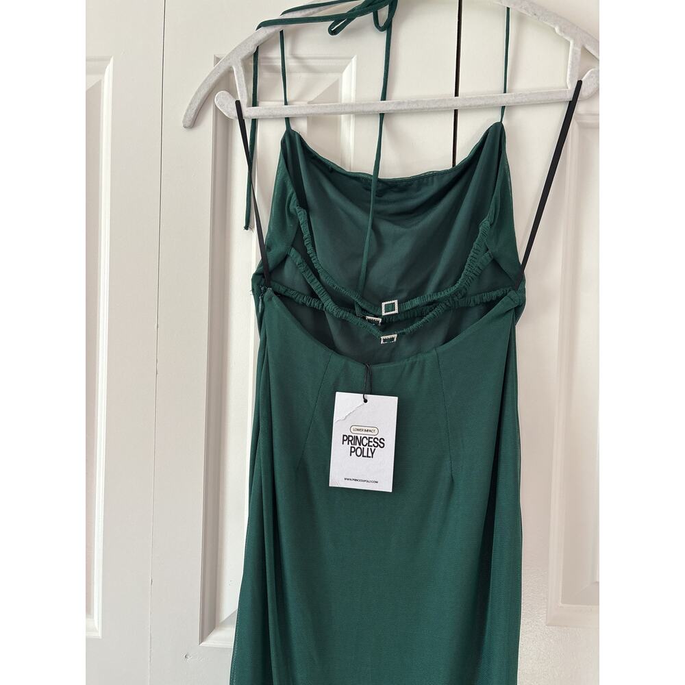 Princess Polly Green Maxi Dress Size 2 - Picture 5 of 11